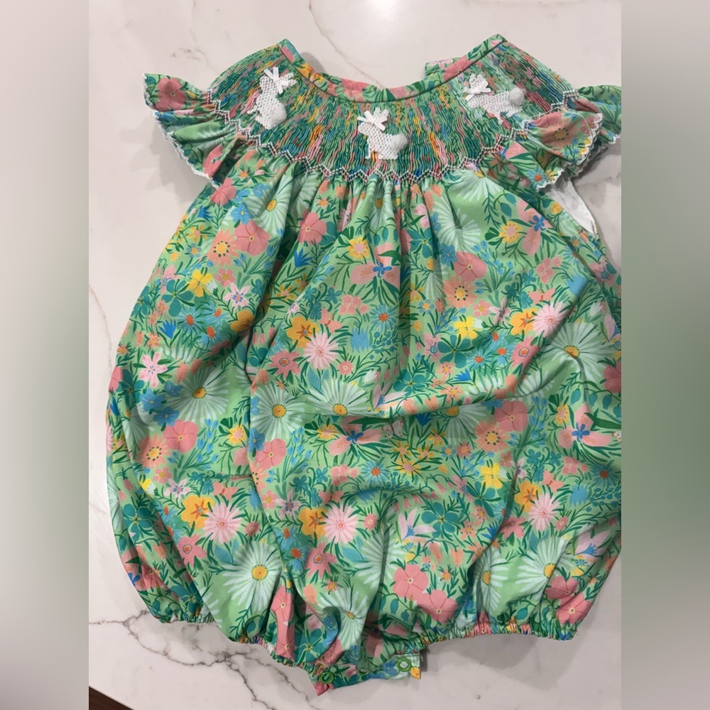 Poppy Kids Co Floral Easter Bubble